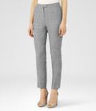 Reiss Turlington Trouser - Slim-leg Trousers In Grey, Womens, Size 0