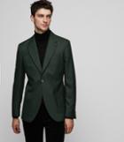 Reiss Rage - Slim Wool Blazer In Green, Mens, Size 34