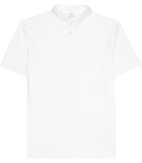 Reiss Stealth Short Sleeve Polo Shirt