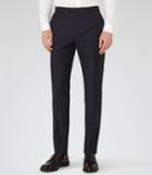 Reiss Harry T - Mens Modern Fit Trousers In Blue, Size 28