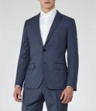 Reiss George B - Mens Slim-fit Blazer In Blue, Size 42
