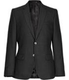 Reiss Farrow B - Mens Notch Lapel Wool Blazer In Grey, Size 38