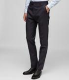 Reiss Denza T - Wool And Silk Trousers In Blue, Mens, Size 28