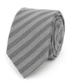 Reiss Haunt - Mens Herringbone Tie In Brown, Size One Size