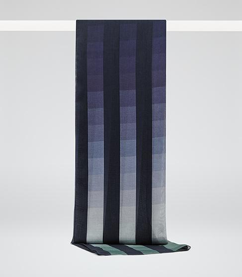 Reiss Laroux Striped Scarf