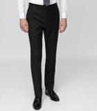 Reiss Harry T - Modern-fit Trousers In Black, Mens, Size 30