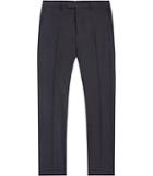 Reiss Judge T - Mens Checked Wool Trousers In Blue, Size 28