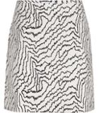 Reiss Salma Abstract Print Mini Skirt