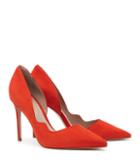 Reiss Dione - Suede Point-toe Shoes In Red, Womens, Size 5