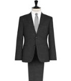 Reiss Mission - Mens Speckled Wool Suit In Grey, Size 36