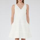 Reiss Daisy - Womens Fit And Flare Dress In White