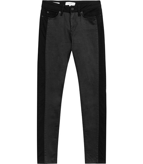 Reiss Stevie Panelled Panelled Skinny Jeans