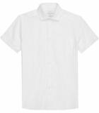 Reiss Frank - Mens Short Sleeve Linen Shirt In White, Size S