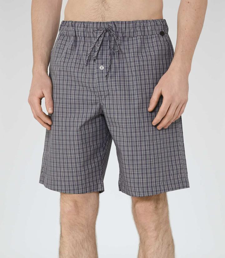 Reiss Hanro Shorts - Hanro Leisure Shorts In Grey, Mens, Size M
