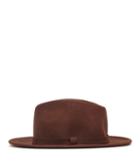 Reiss Polmin - Mens Wool Fedora Hat In Brown, Size S/m