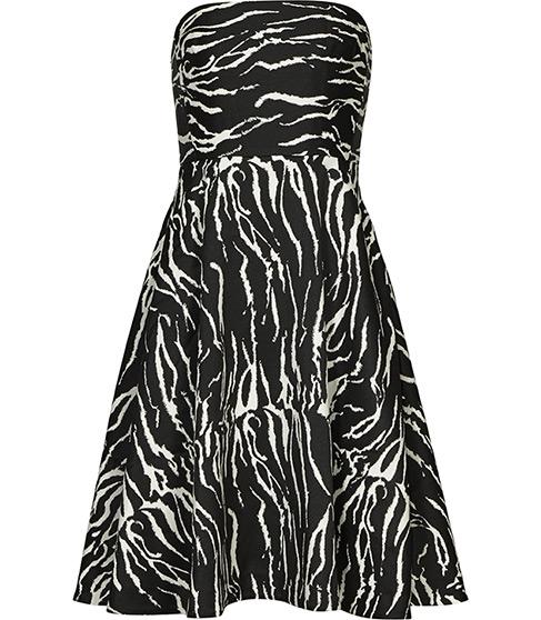 Reiss Elinor Strapless Boned Dress