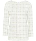 Reiss Burton Check-stitch Top