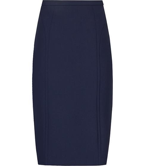 Reiss Verdi Seamed Panel Pencil Skirt