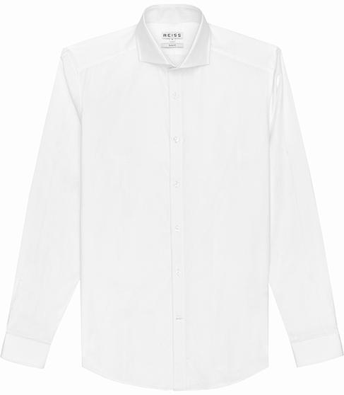 Reiss Barnetta Tonal Houndstooth Shirt