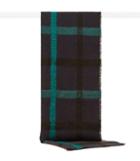 Reiss Elise - Oversized Check Scarf In Blue, Womens