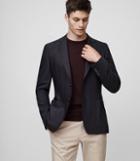 Reiss Gravity B - Patch Pocket Blazer In Blue, Mens, Size 36