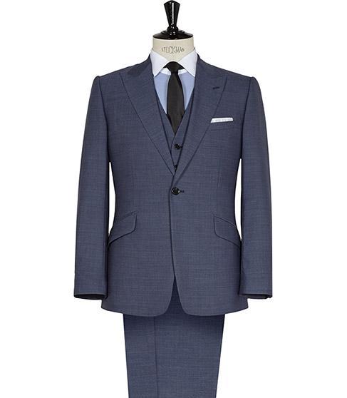 Reiss Riley Single Buttoned Suit With Peak Lapel