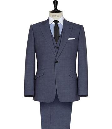 Reiss Riley Single Buttoned Suit With Peak Lapel