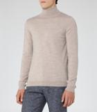 Reiss Observe - Rollneck Jumper In Brown, Mens, Size M