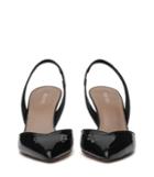 Reiss Millie - Patent-leather Slingback Shoes In Black, Womens, Size 6