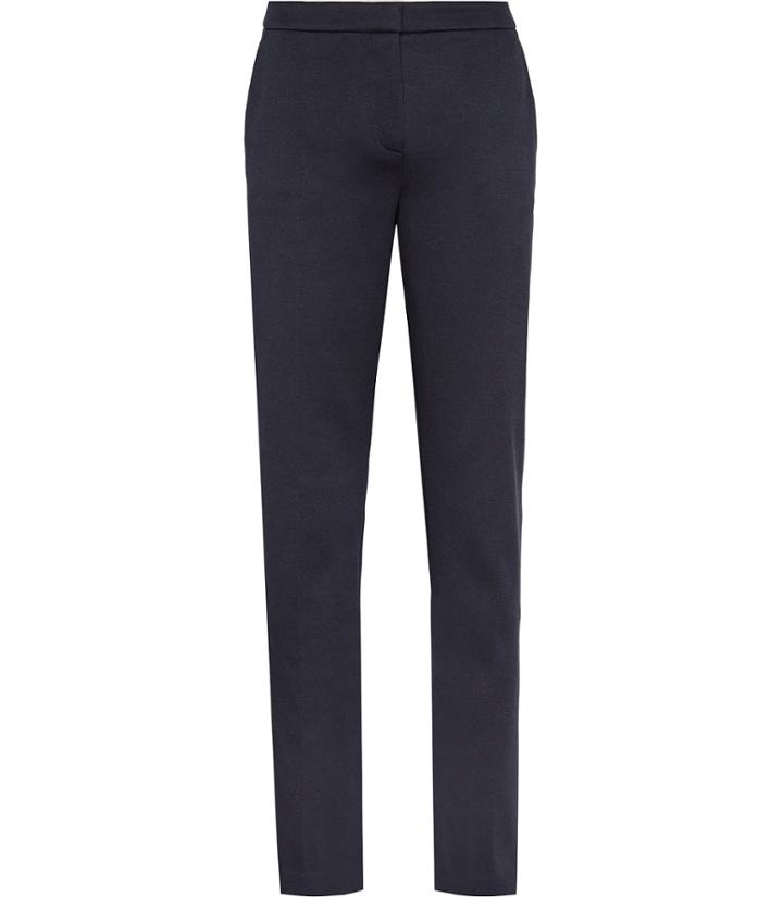 Reiss Portman - Womens Straight-leg Tailored Trousers In Blue, Size 4