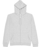 Reiss Fountain - Mens Cotton Zip Hoodie In Grey, Size Xs