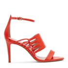 Reiss Ravenna - Womens Strappy Open-toe Shoes In Red