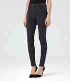 Reiss Helvin - High-rise Skinny Jeans In Blue, Womens, Size 26