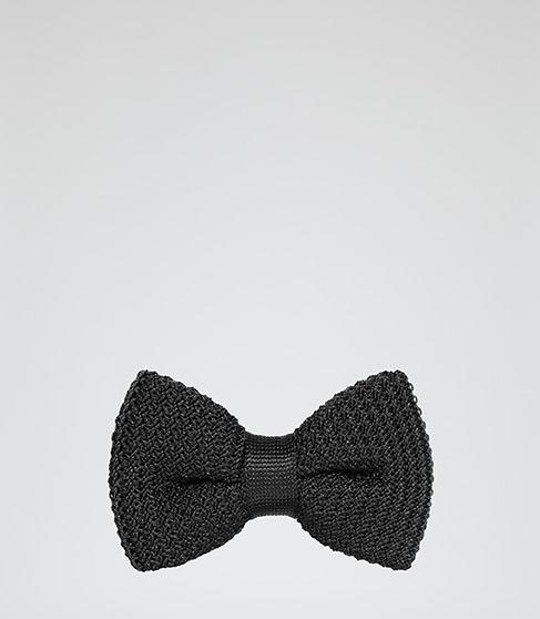 Reiss Dexter Knitted Bow Tie