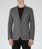 Reiss Victor - Mens Wool Blazer In Grey, Size 38