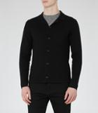 Reiss Bilson - Mens Lightweight Cardigan In Black, Size Xs