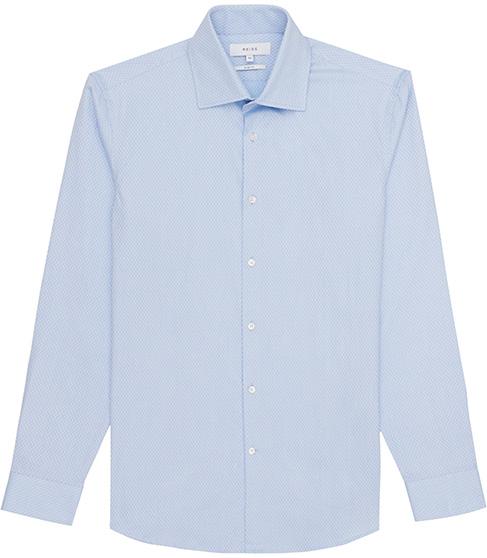 Reiss Furnish Diamond Stitch Shirt