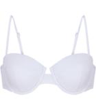 Reiss Jourdan T - Womens Structured Bikini Top In Blue, Size Xs