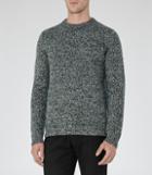 Reiss Horton - Twisted Yarn Jumper In Green, Mens, Size Xs