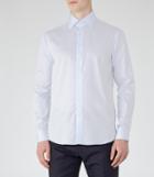 Reiss Christopher - Mens Classic-fit Shirt In Blue, Size S