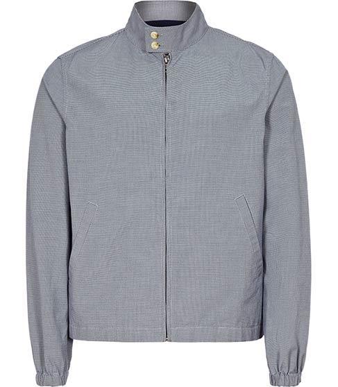 Reiss Genesis Short Check Bomber