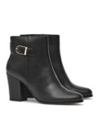 Reiss Mason - Womens Buckle-strap Boots In Black, Size 4