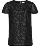 Reiss Fasey - Womens Metallic Top In Black, Size 4