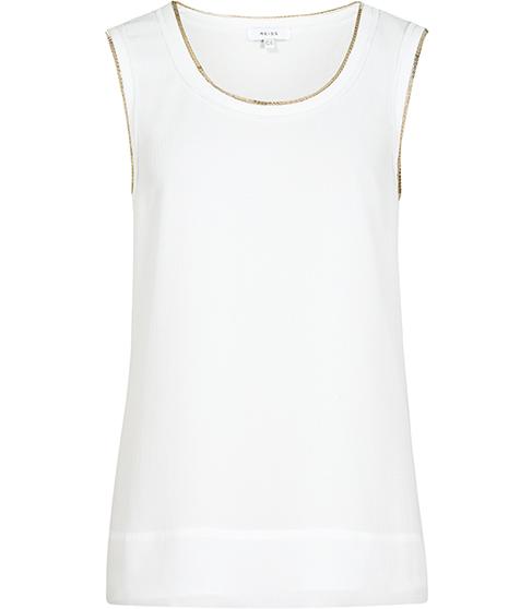 Reiss Inny Chain Detail Tank Top