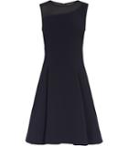 Reiss Verde Textured Fit And Flare Dress