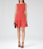 Reiss Marisa - Womens Pin-tuck Dress In Red, Size 4