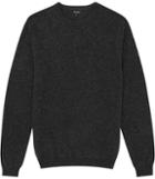 Reiss Hampton - Mens Cashmere Crew-neck Jumper In Grey, Size Xs