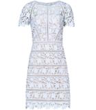 Reiss Orchid - Womens Lace Dress In Blue, Size 4