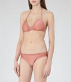 Reiss Skye T - Womens Triangle Bikini Top In Pink, Size Xs