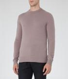 Reiss Hamilton - Mens Cashmere Crew-neck Jumper In Red, Size S